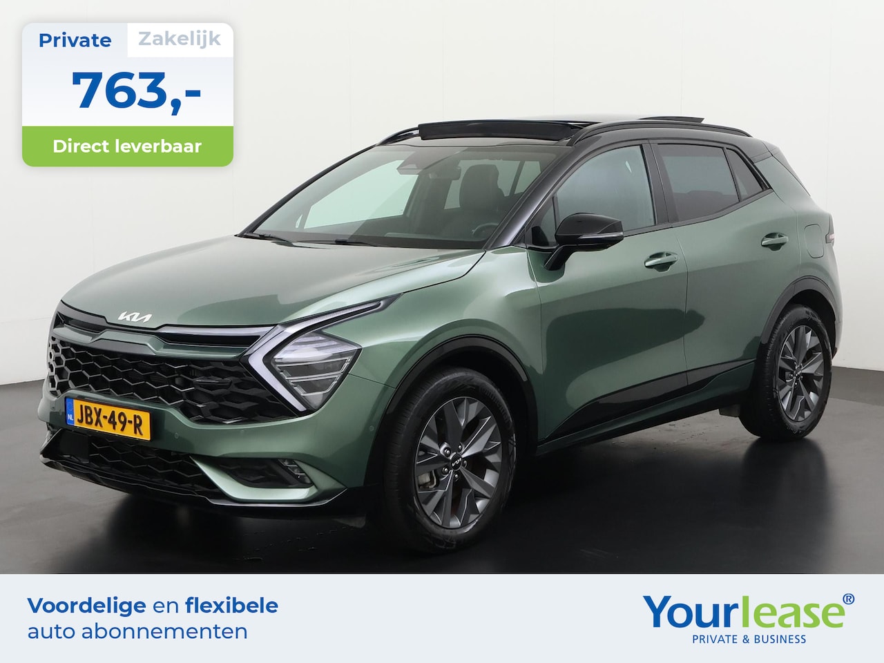 Kia Sportage - 1.6 T-GDi Hybrid GT-PlusLine | All-in 763,- Private Lease | Zondag Open! - AutoWereld.nl