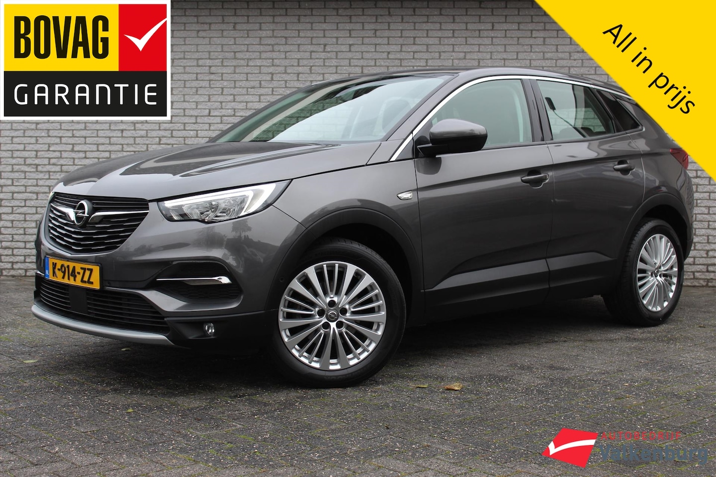 Opel Grandland X - 1.2 Turbo Innovation | Automaat | Trekhaak | Camera | Cruise | Lane assist | PDC | Carplay - AutoWereld.nl