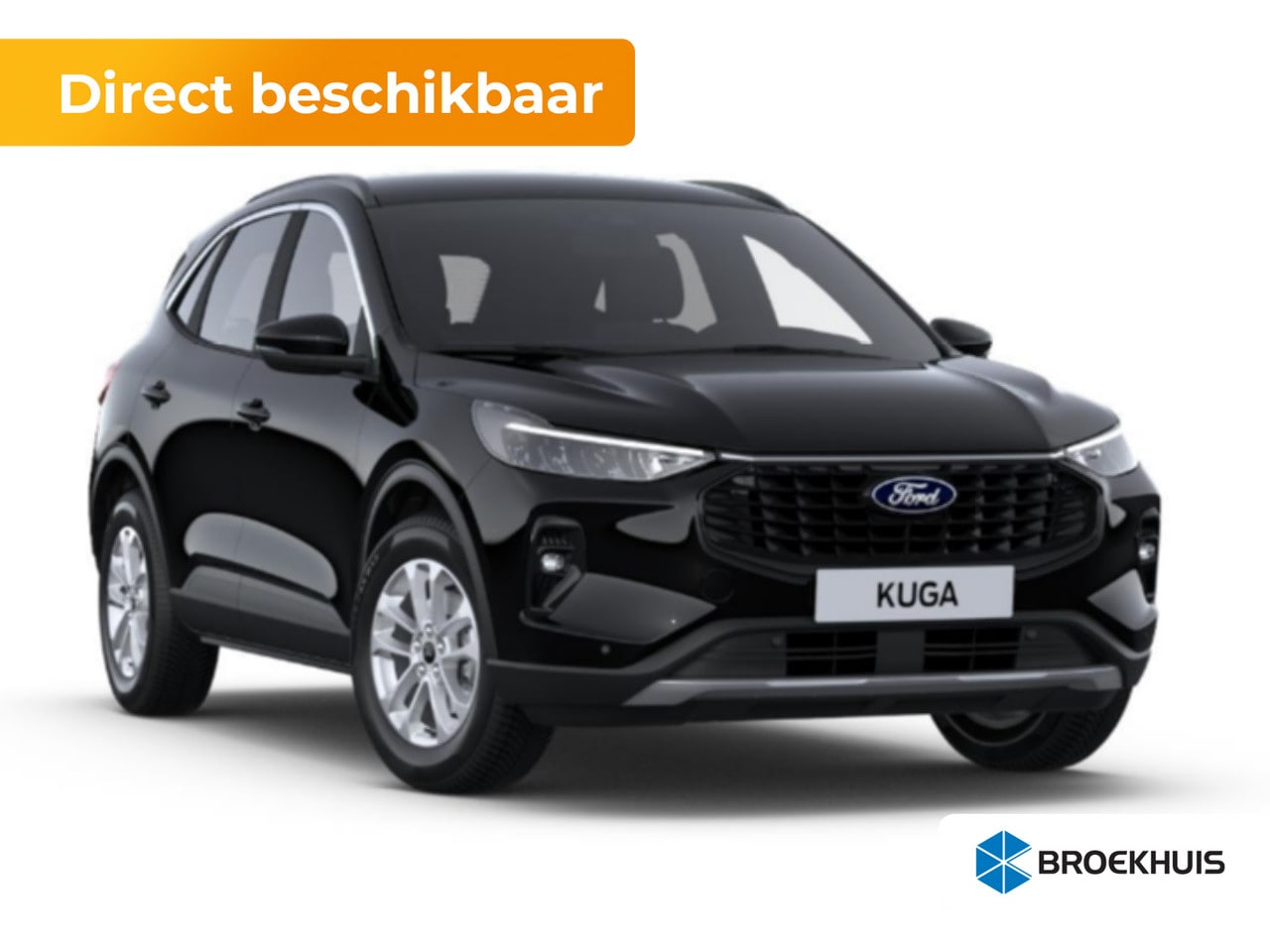 Ford Kuga - 2.5 PHEV Titanium | Airco (automatisch) | Autonomous Emergency Braking | Buitenspiegels el - AutoWereld.nl
