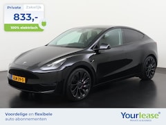 Tesla Model Y - Performance AWD 75 kWh | All-in 833, - Private Lease | Direct uit voorraad