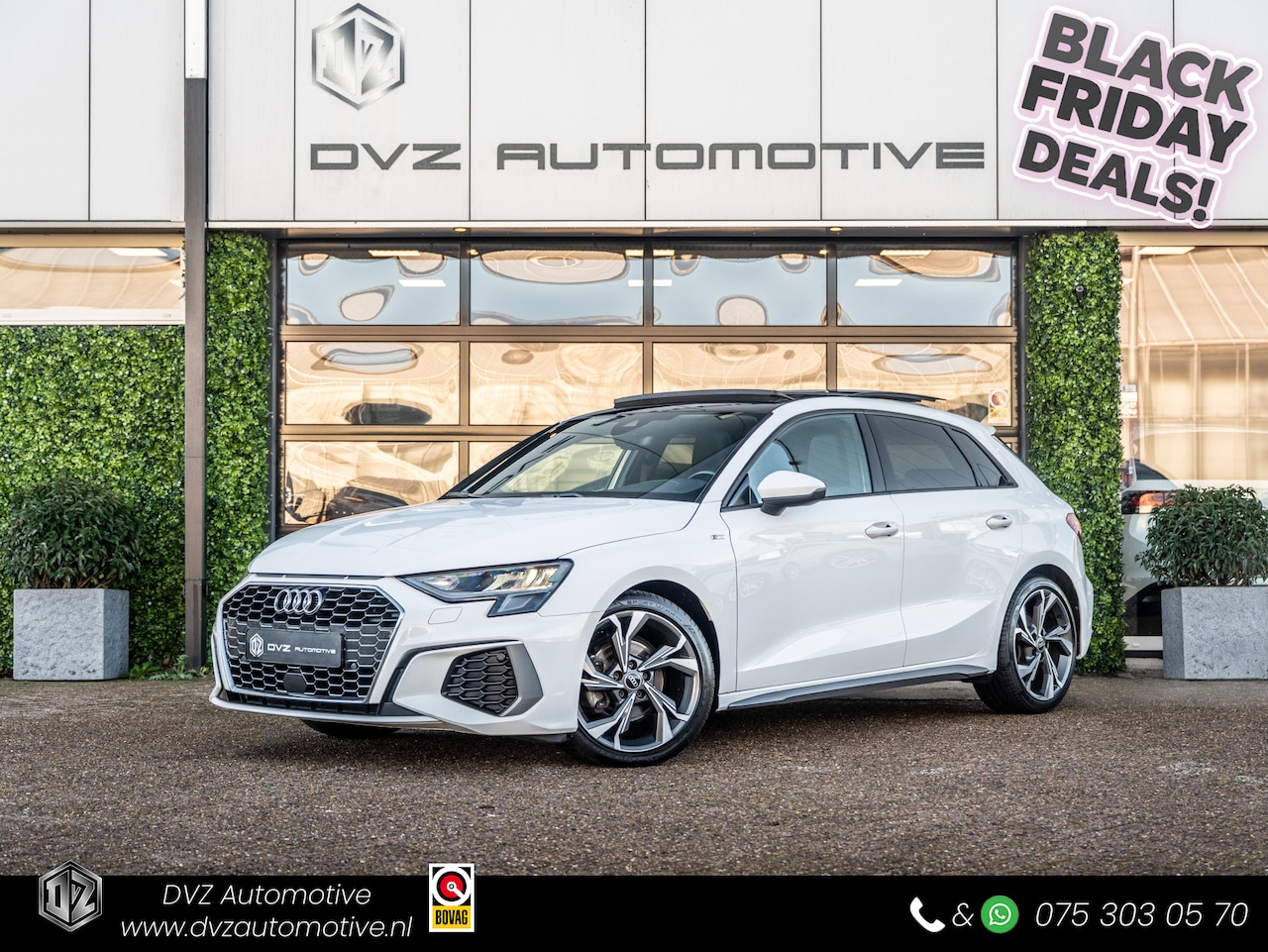 Audi A3 Sportback - 35 TDI 150PK DSG S edition | Pano | B&O | ACC | Carplay - AutoWereld.nl