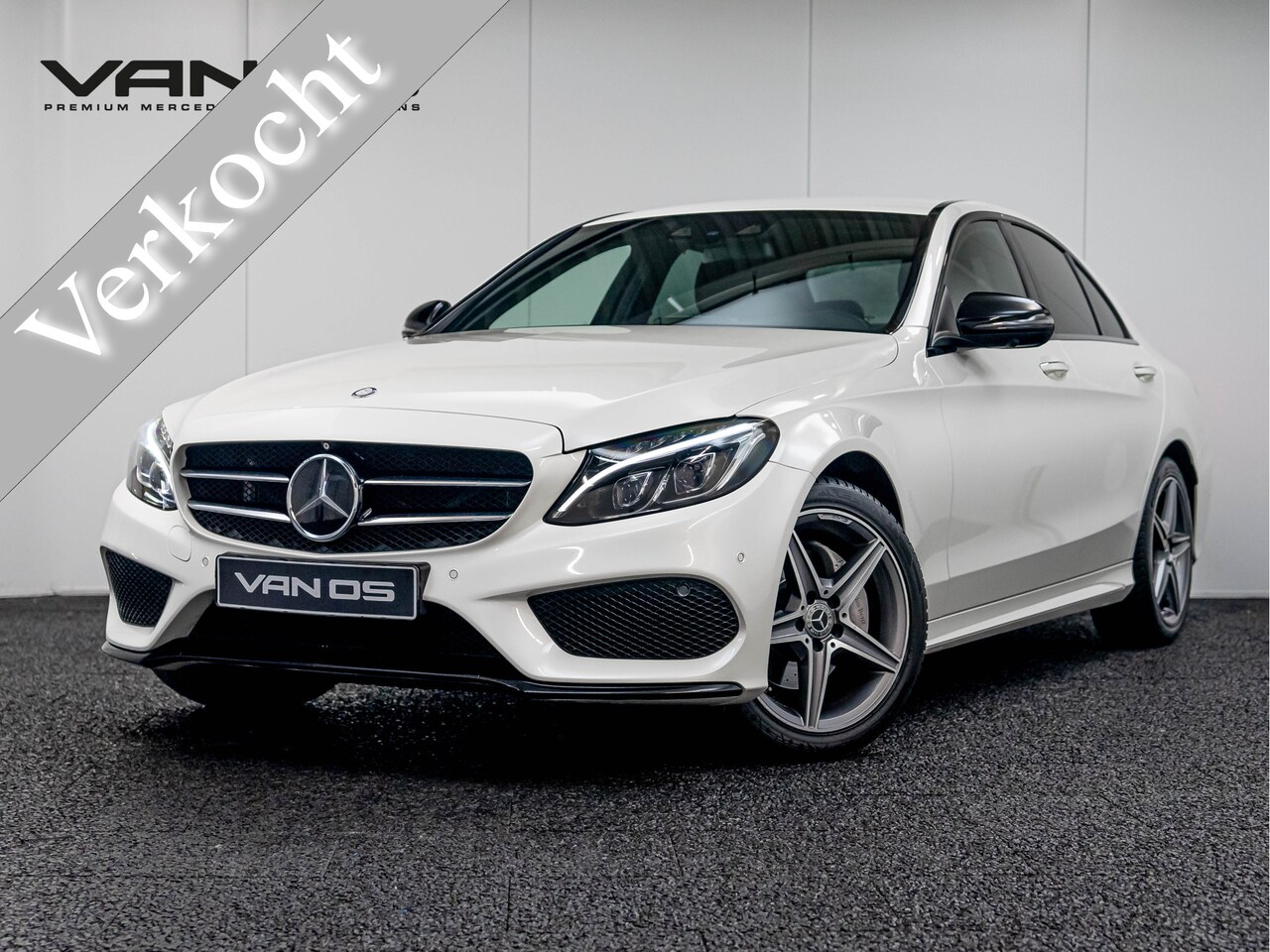 Mercedes-Benz C-klasse - C 220 CDI AMG Line | NIGHT | Luchtvering - AutoWereld.nl