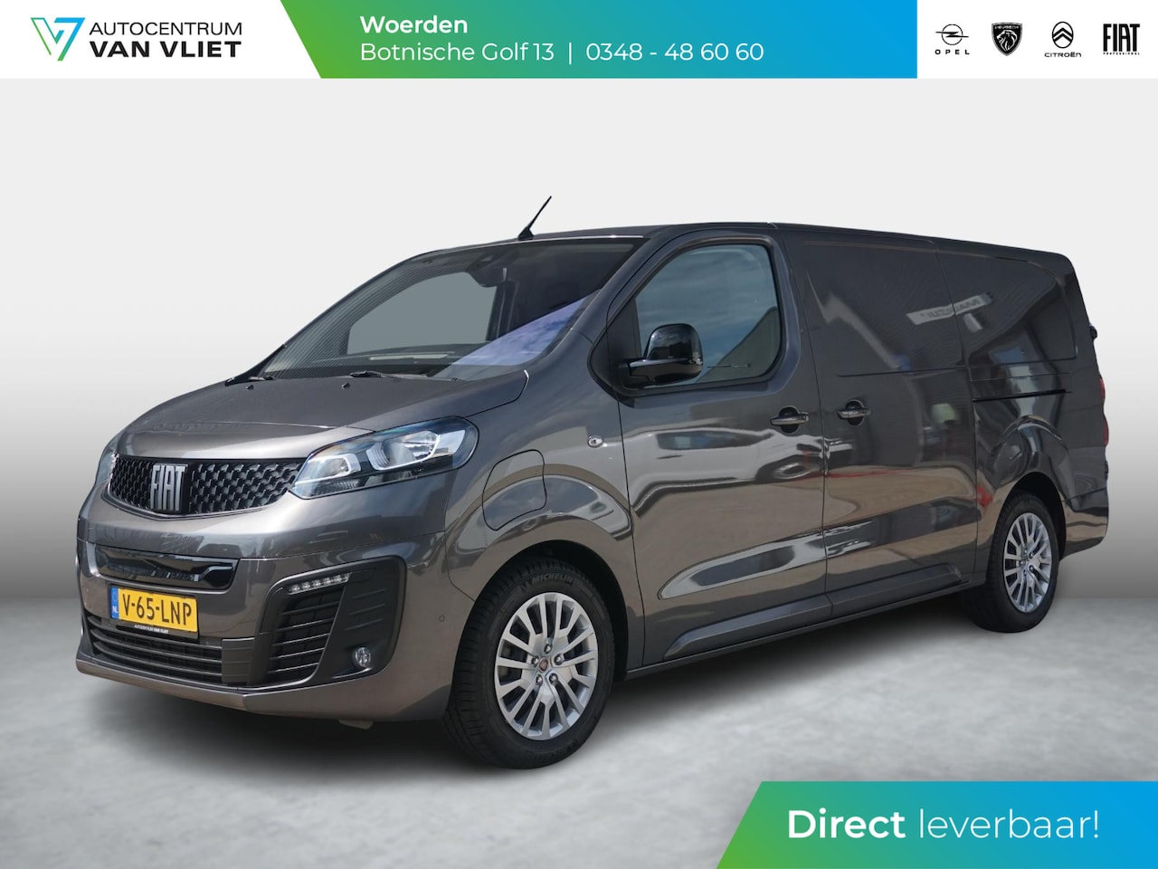 Fiat E-Scudo - L3 75 kWh | Navi incl. Apple Carplay | camera | parkeersensoren voor & achter | dodehoekwa - AutoWereld.nl