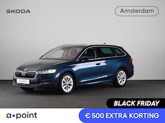 Skoda Octavia Combi - 1.0 e-TSI Business Edition Plus 110 pk Automaat (DSG) | Verlengde garantie | Navigatie | P