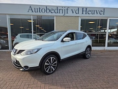 Nissan Qashqai - 1.2 Tekna 360 camera*Panorama*Leder*Navi*Stoel/voorruit verw.*DAB* Rijklaar