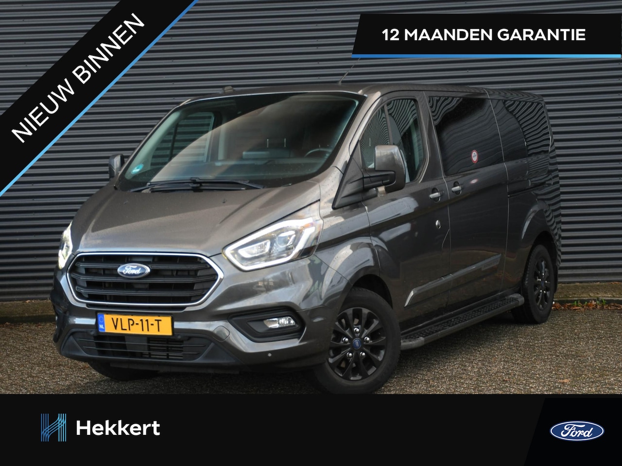 Ford Transit Custom - Platinum Edition Dubbele Cabine 2.0 TDCI 130pk Automaat LEDER | CAMERA | STOELVERWARMING | - AutoWereld.nl