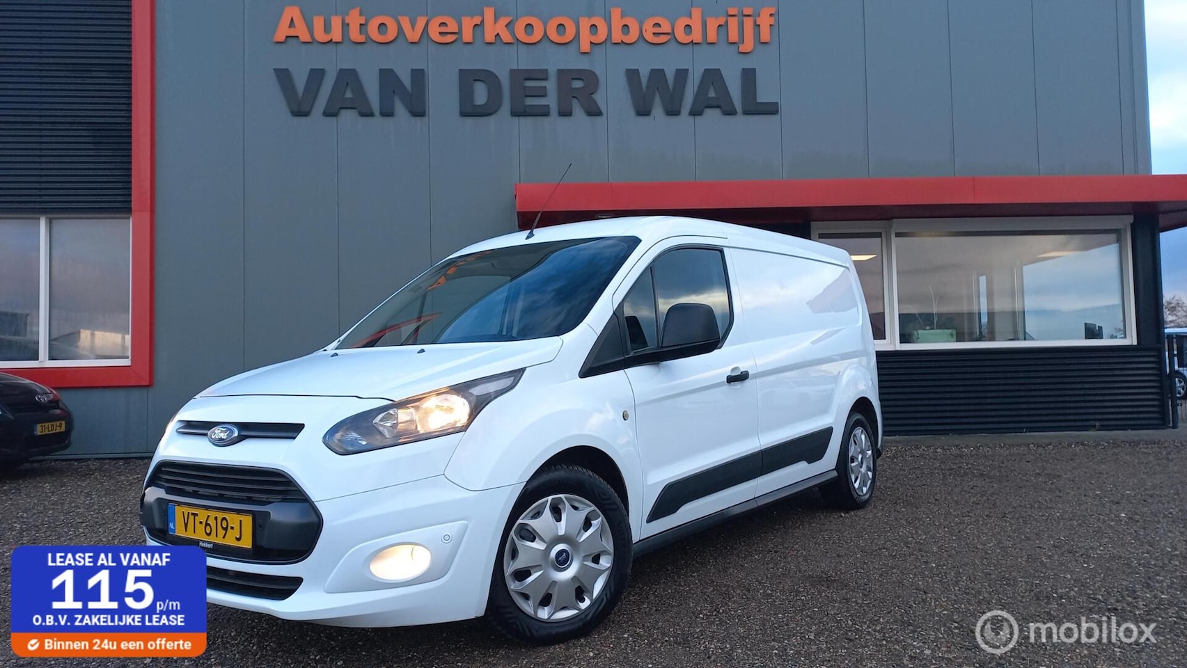 Ford Transit Connect - 1.6 TDCI L2 Ambiente /3ZITS/AIRCO - AutoWereld.nl