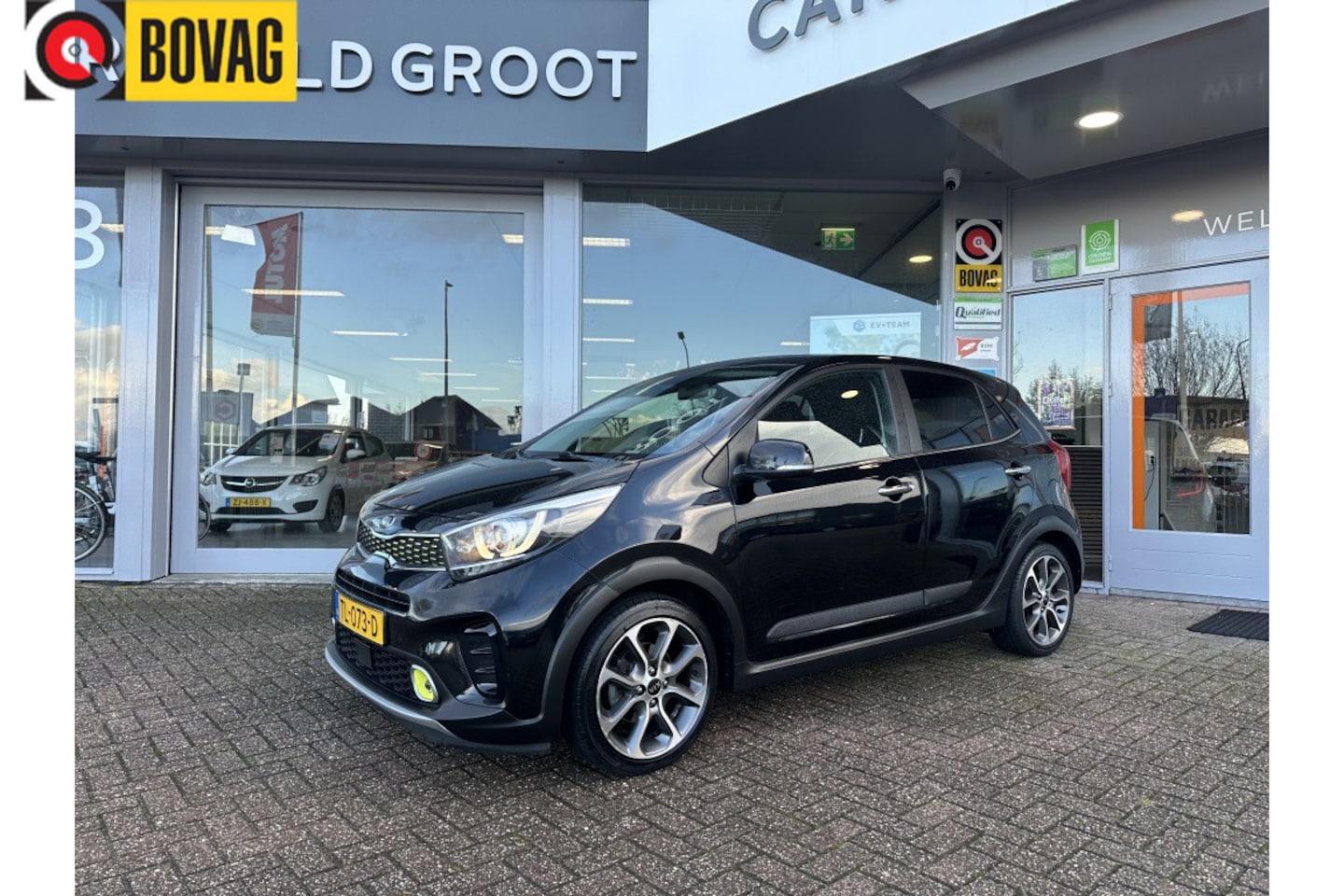Kia Picanto - 1.2 CVVT X-Line | Cruise | Airco | Stoel en stuurverwarming | Ca - AutoWereld.nl