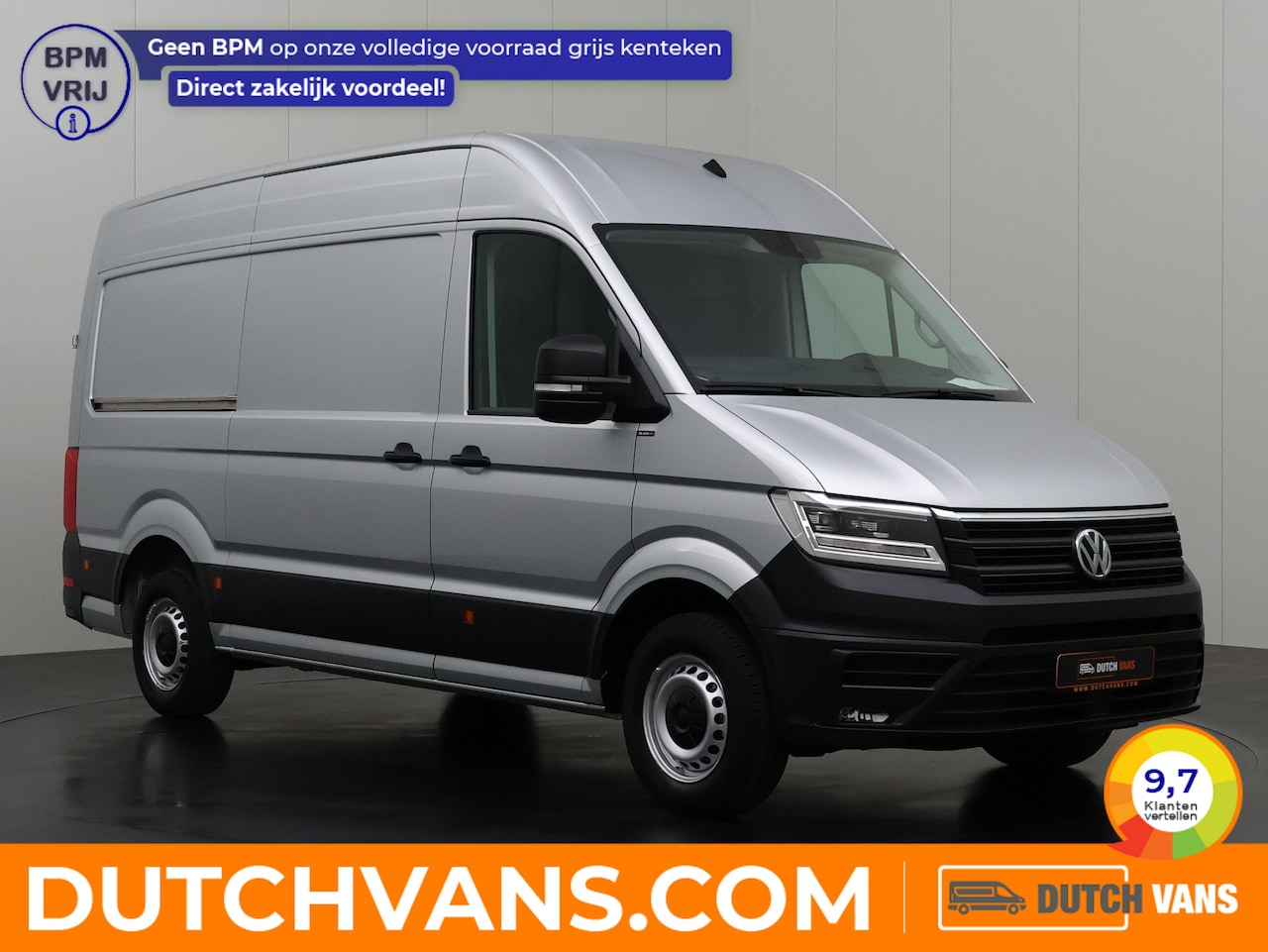 Volkswagen Crafter - 2.0TDI 140PK DSG Automaat L3H3 | Led | Standverwarming | Navigatie | Camera | Multimedia | - AutoWereld.nl