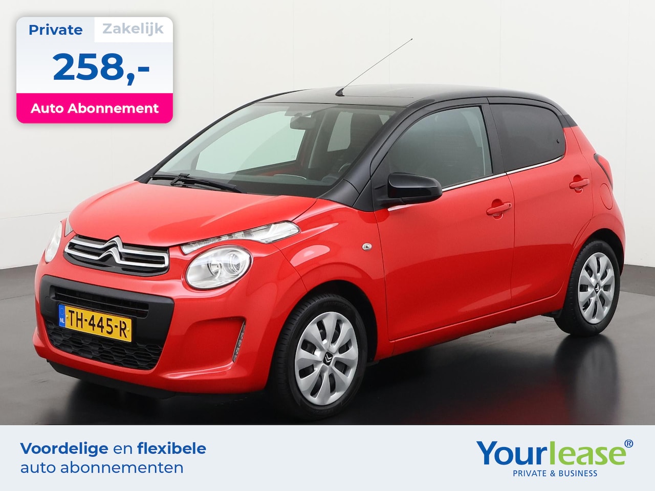 Citroën C1 - 1.0 e-VTi Feel Two-tone | All-in 258,- Private Lease | Direct uit voorraad - AutoWereld.nl