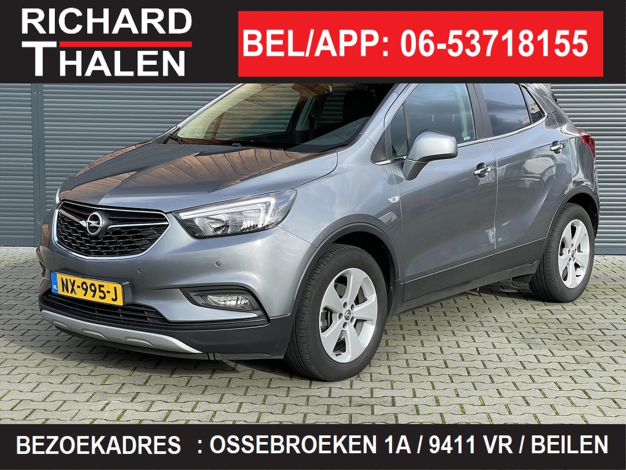 Opel Mokka X - 1.6 CDTI 136pk Innovation | NAVIGATIE | TREKHAAK | CRUISE | CLIMATE | - AutoWereld.nl