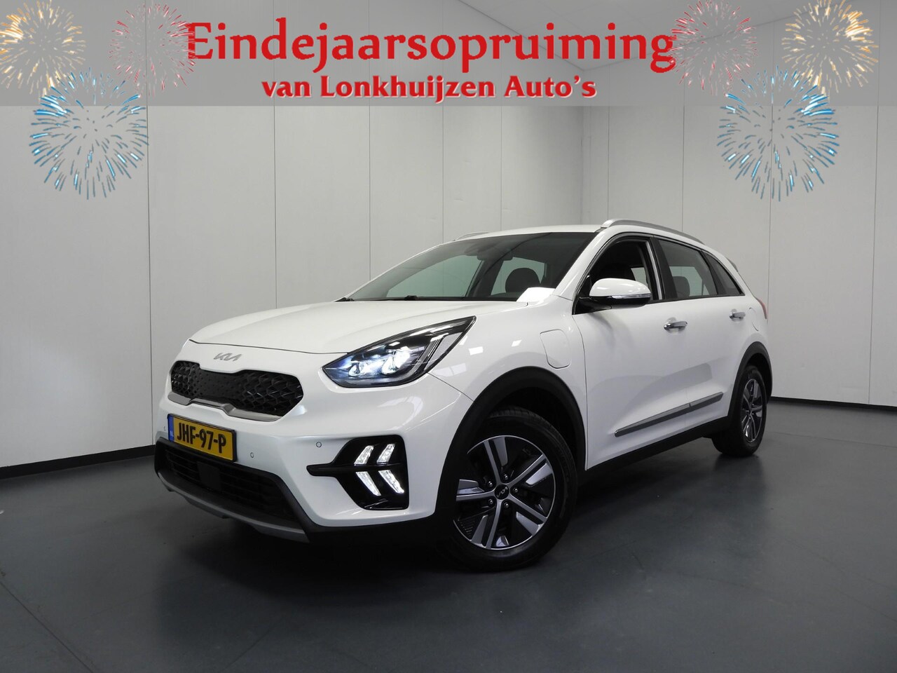 Kia Niro - 1.6 GDi PHEV Plug-In DynamicPlusLine NAVI/CAMERA/LED/16"LMV! - AutoWereld.nl