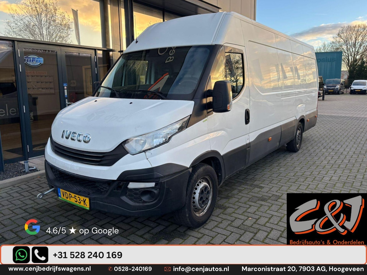 Iveco Daily - 35S16V 2.3 410 H2 motorschade airco lang - AutoWereld.nl