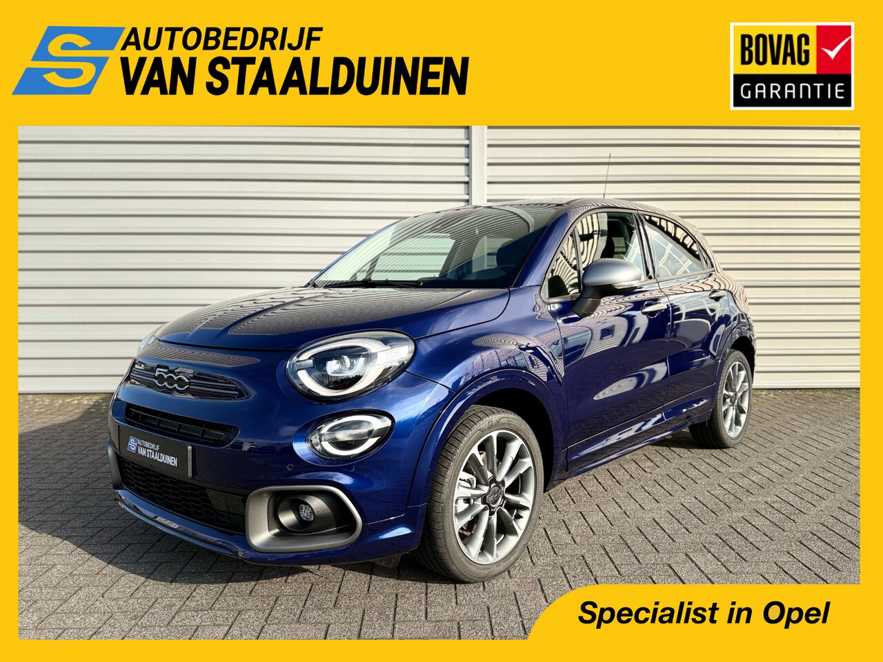 Fiat 500 X - 1.5 Hybrid Automaat Sport Edition!! Sportstoelen | Parkeersensoren voor en achter | Achter - AutoWereld.nl