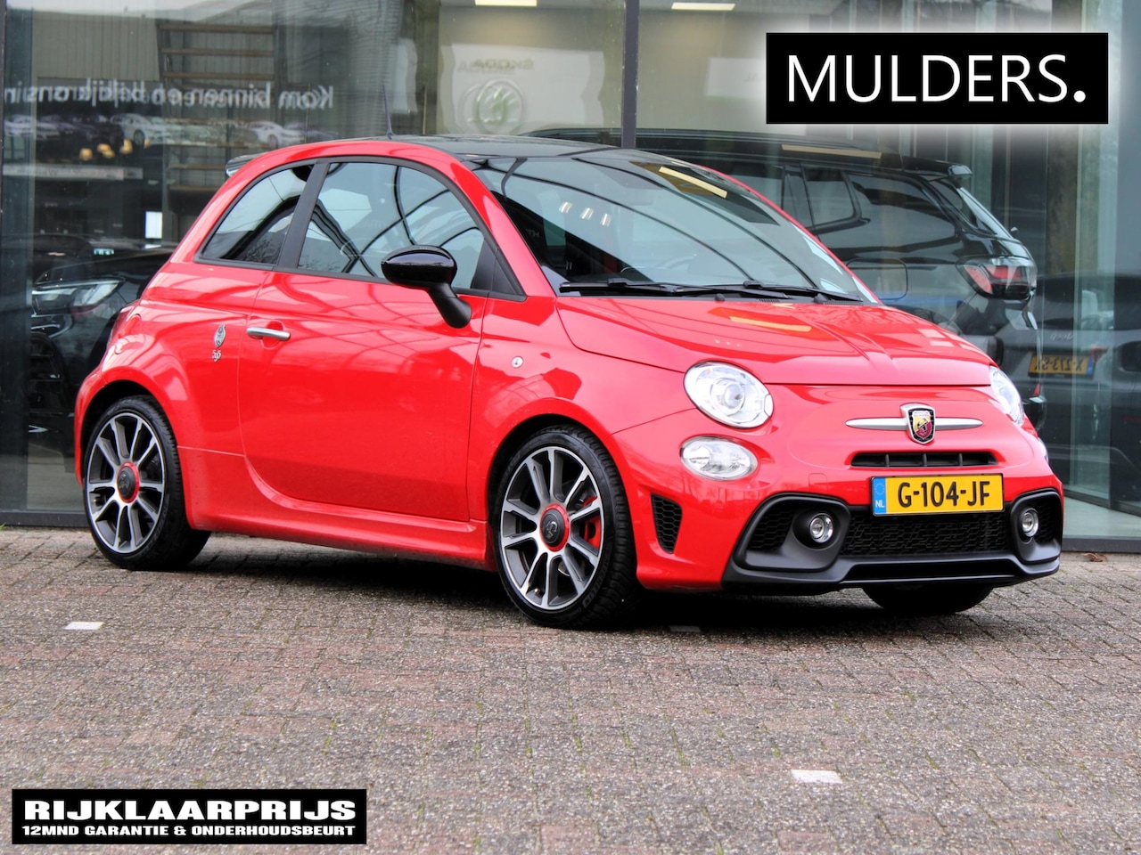 Fiat 500 Abarth - 1.4 T-Jet Turismo 70th Anniversary Automaat | Apple Carplay / Climate / Leder - AutoWereld.nl
