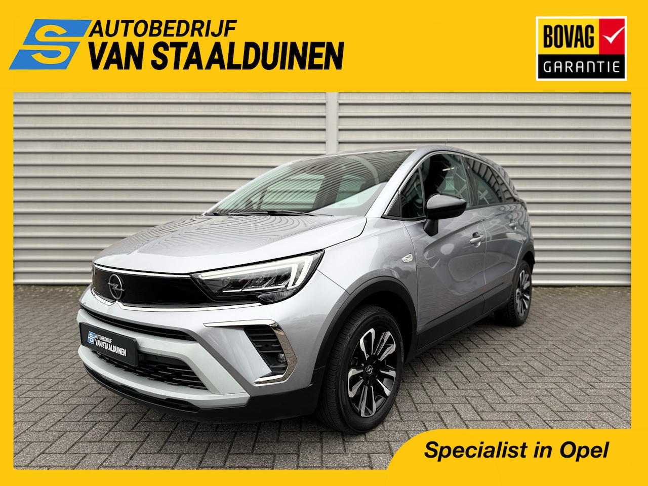 Opel Crossland - 1.2 Turbo 110pk Elegance | Navigatiesyteem | Achteruitrijcamera | Parkeersensoren voor en - AutoWereld.nl