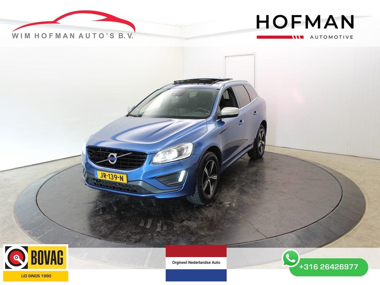 Volvo XC60 - 2.0 D4 R-Design Panodak Camera Leder NL Auto € 1930.- rest BPM - AutoWereld.nl