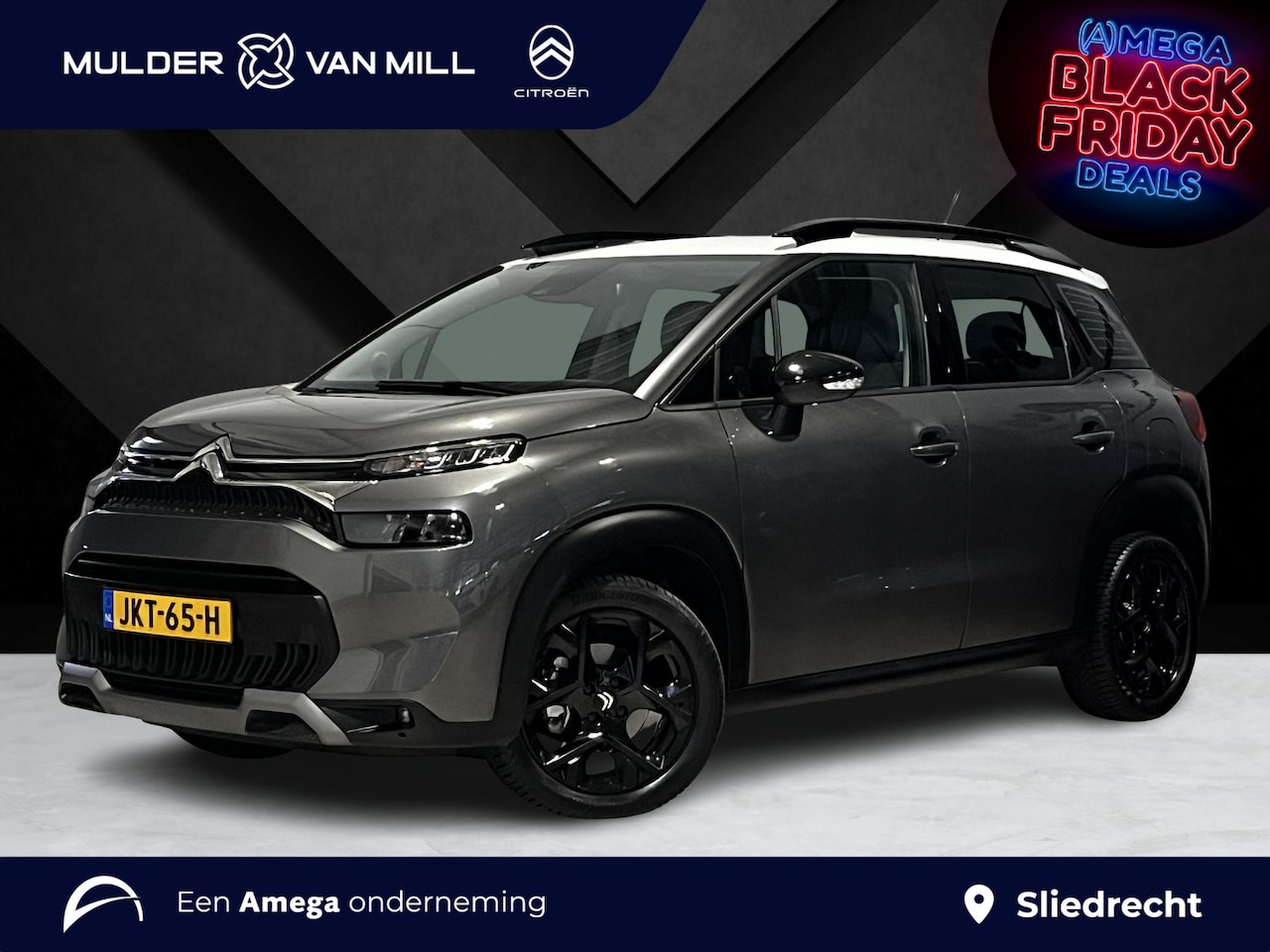 Citroën C3 Aircross - Shine Pack 1.2 Turbo 110pk | LEDER | STOELVERW. | KEYLESS ENTRY | HEAD-UP DISPLAY | 17" LM - AutoWereld.nl
