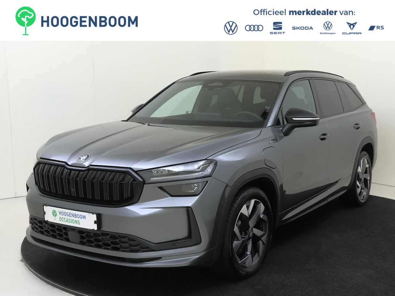 Skoda Kodiaq - 1.5 TSI PHEV Sportline Business | Keyless | Stoelverwarming voor en achter | Dodehoek dete - AutoWereld.nl