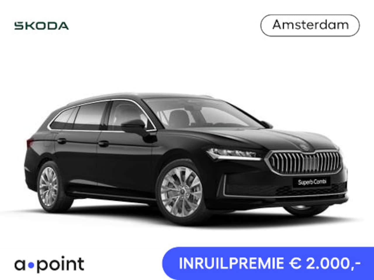 Skoda Superb Combi - Business Edition 1.5 TSI PHEV 150 kW / 204 PK Comb | Trekhaak, wegklapbaar | Chrome pakket - AutoWereld.nl