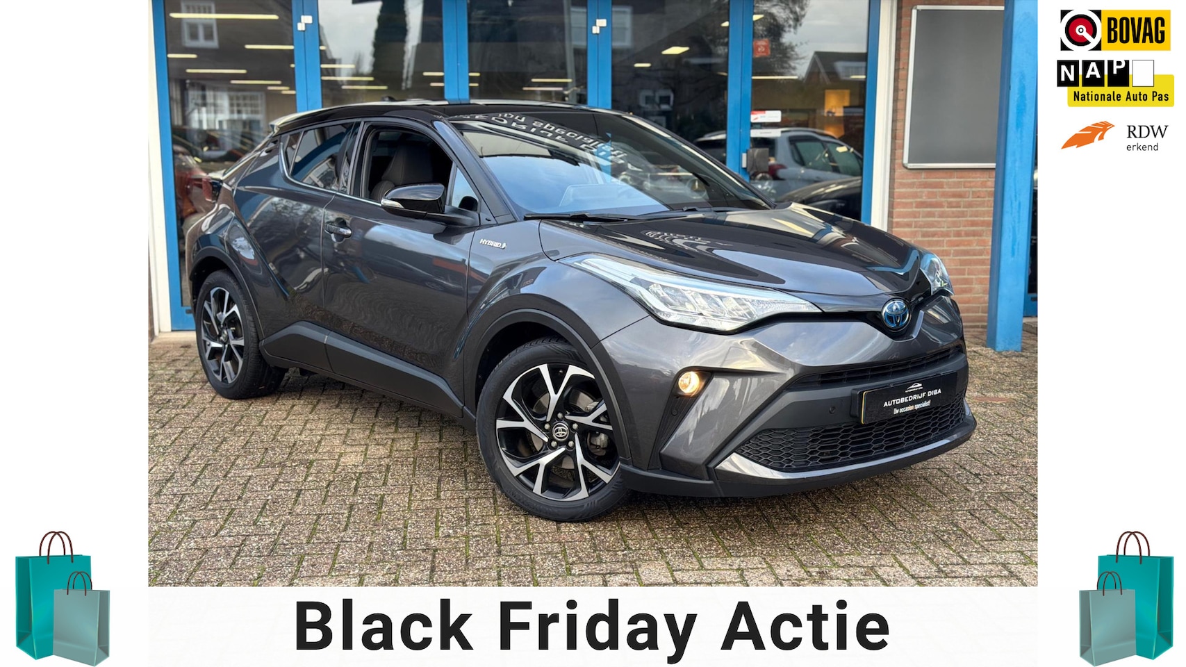 Toyota C-HR - 1.8 Hybrid Style 2021 AUT NAVI CLIMA CAMERA BTW! - AutoWereld.nl