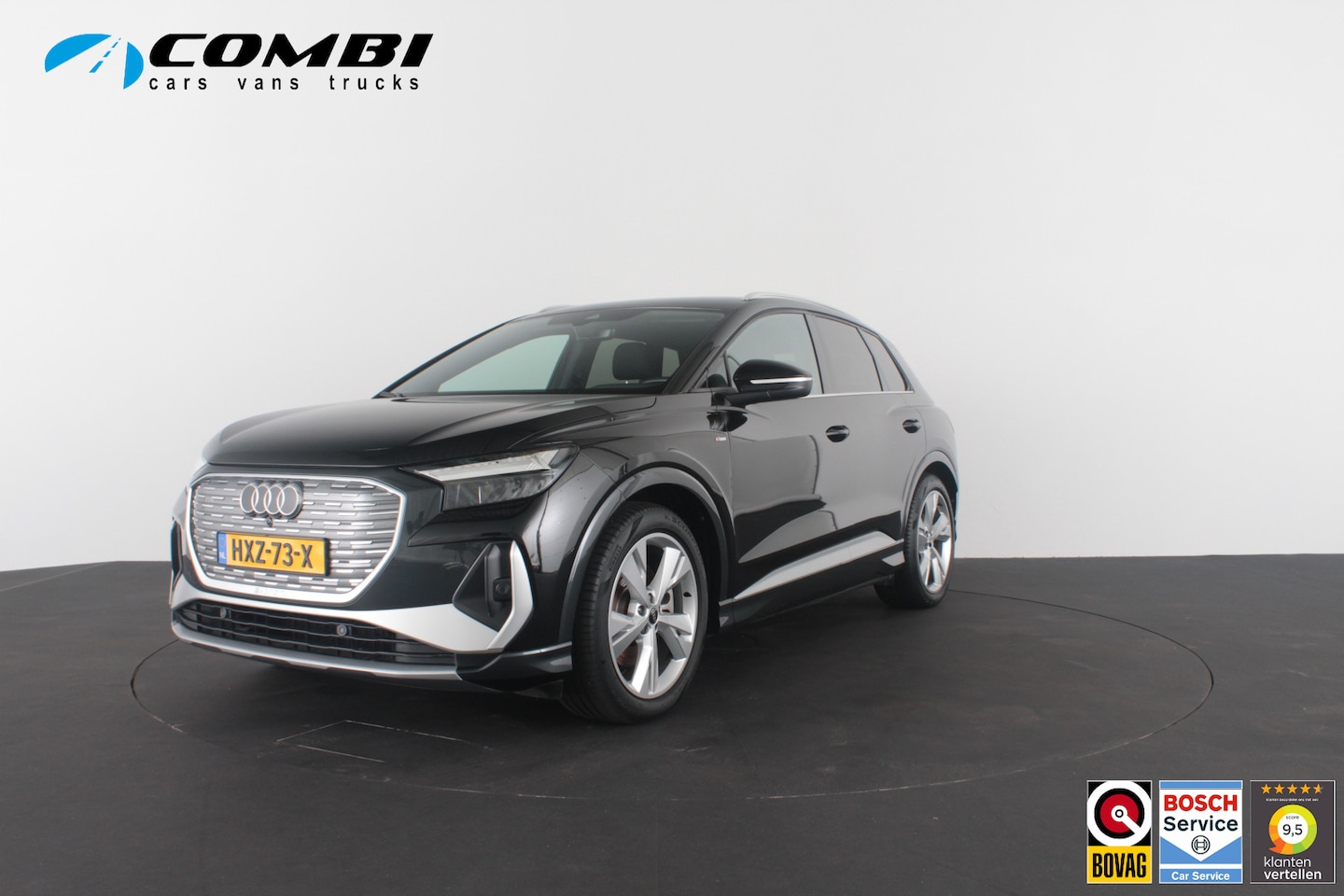 Audi Q4 e-tron - 40 82 kWh S line > Camera/ Adaptief Cruise control/Stoelverwarming... - AutoWereld.nl