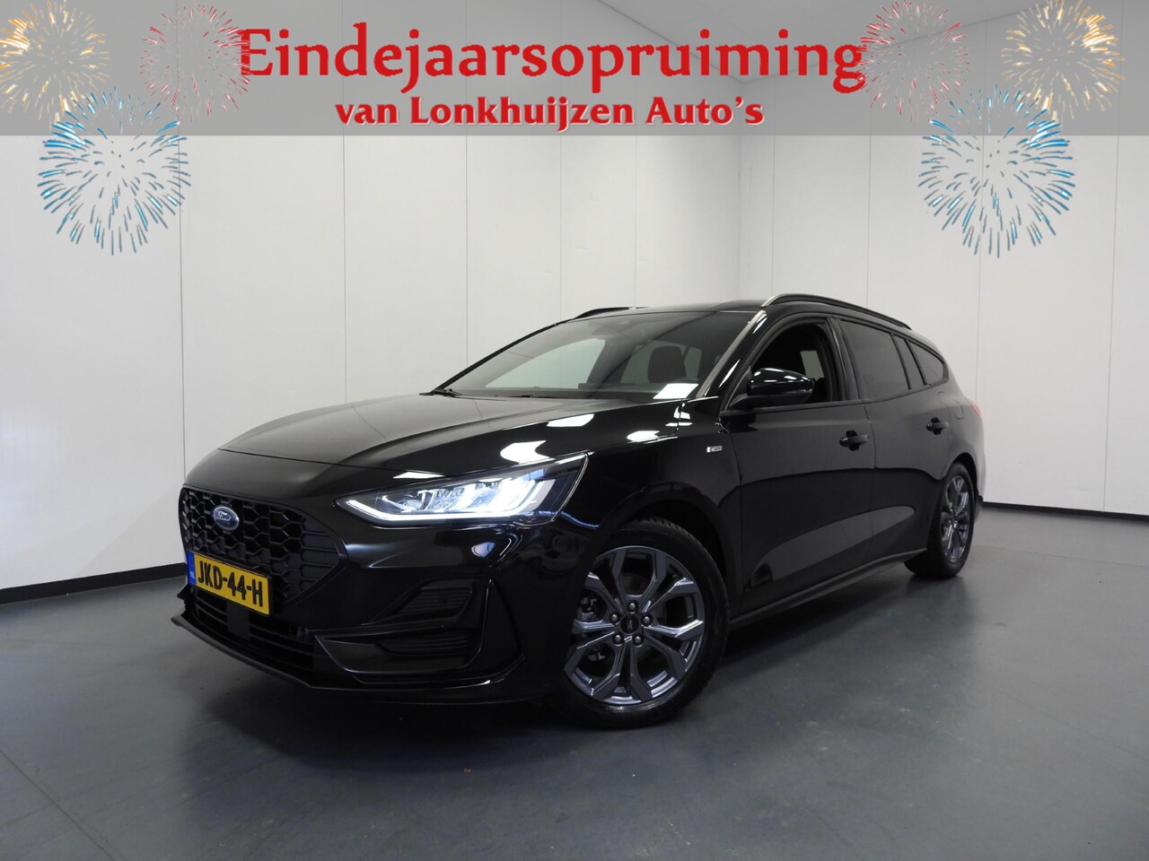 Ford Focus Wagon - 1.0 EcoBoost Hybrid ST Line NAVI/CAMERA/CLIMA/WINTERPACK/17"LMV! - AutoWereld.nl