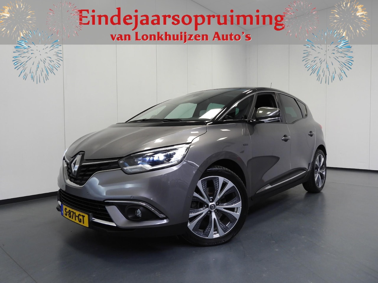 Renault Scénic - 1.3 TCe Aut. Black Edition NAVI/PANODAK/HEAD-UP/LED/20"LMV! - AutoWereld.nl