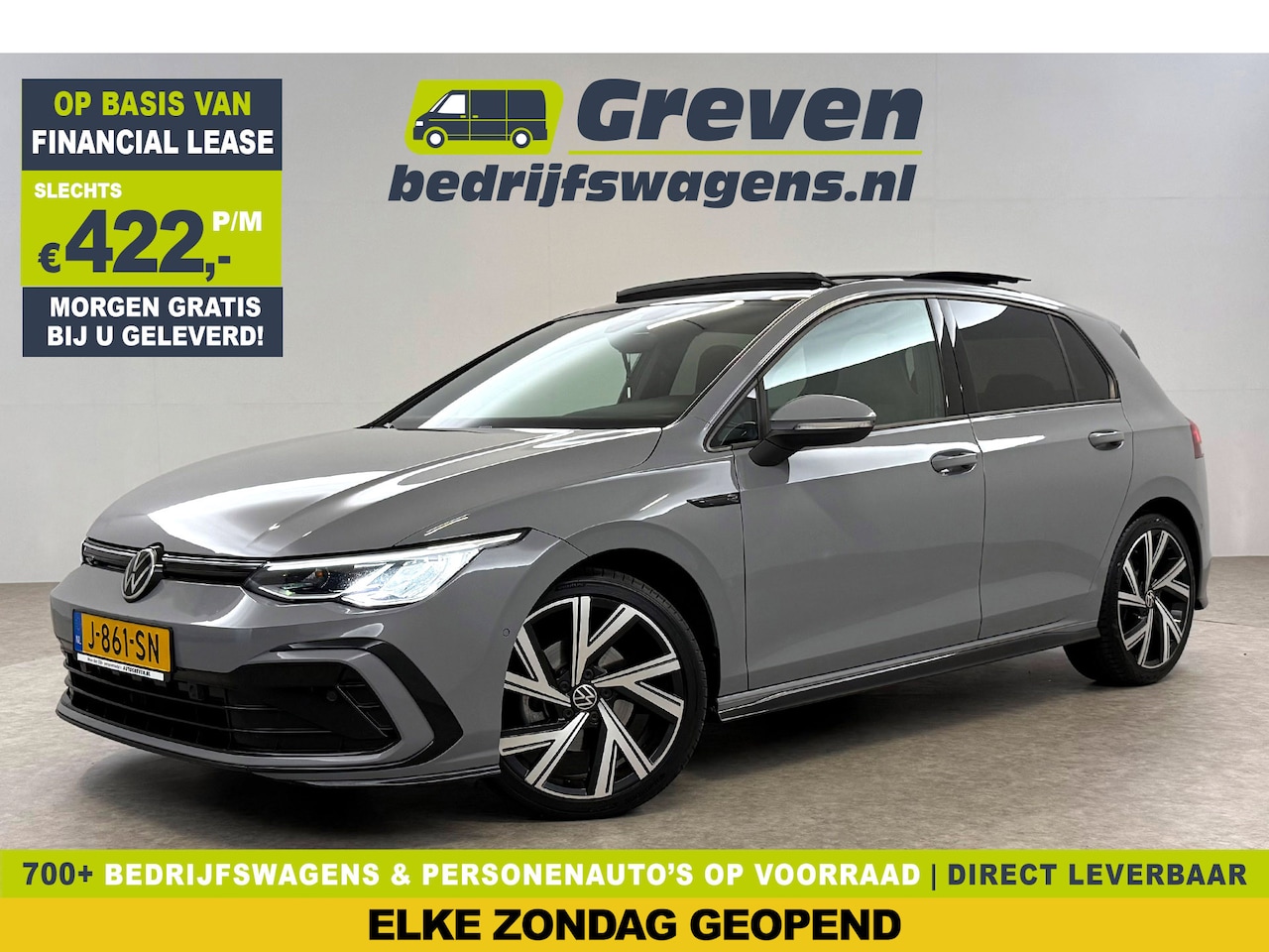 Volkswagen Golf - 2.0 TDI R-Line | Pano | Sfeer | Virtual | Camera | Carplay | Stoel/Stuur verw. | Dodehoek - AutoWereld.nl