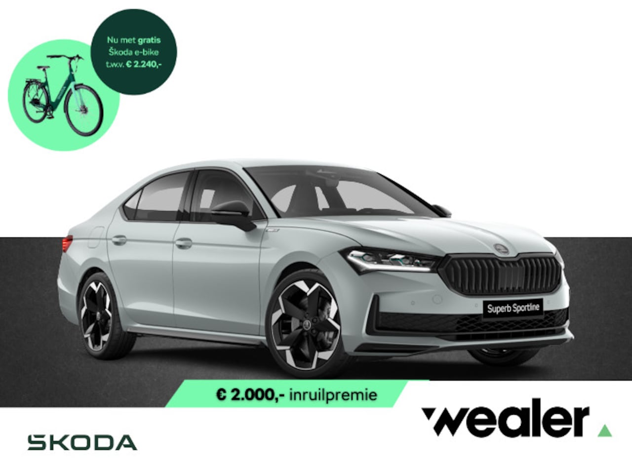 Skoda Superb - Sportline Business 1.5 TSI PHEV 204 PK - AutoWereld.nl