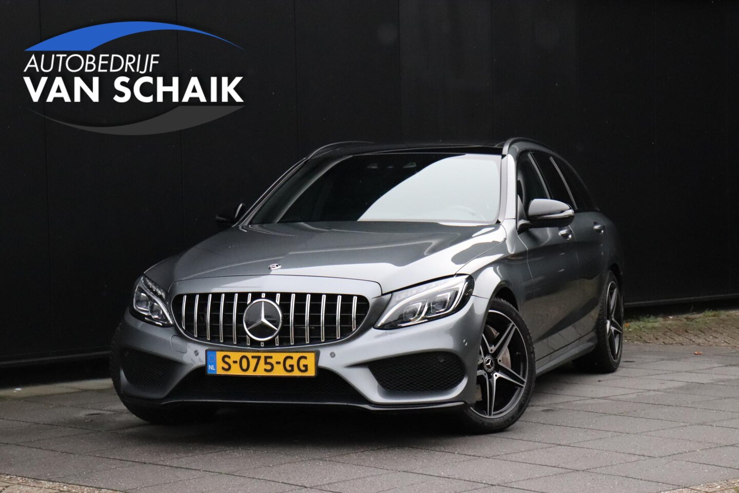 Mercedes-Benz C-klasse Estate - 250 211PK AMG | LEDER | MEMORY | PANO-DAK | STOELVERW. | CAMERA | NAVI | - AutoWereld.nl