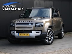 Land Rover Defender 110 - 2.0 D240 HSE | GRIJS KENTEKEN | LEDER | MERIDIAN | TREKHAAK | MEMORY | PANO | STOELVERK. |