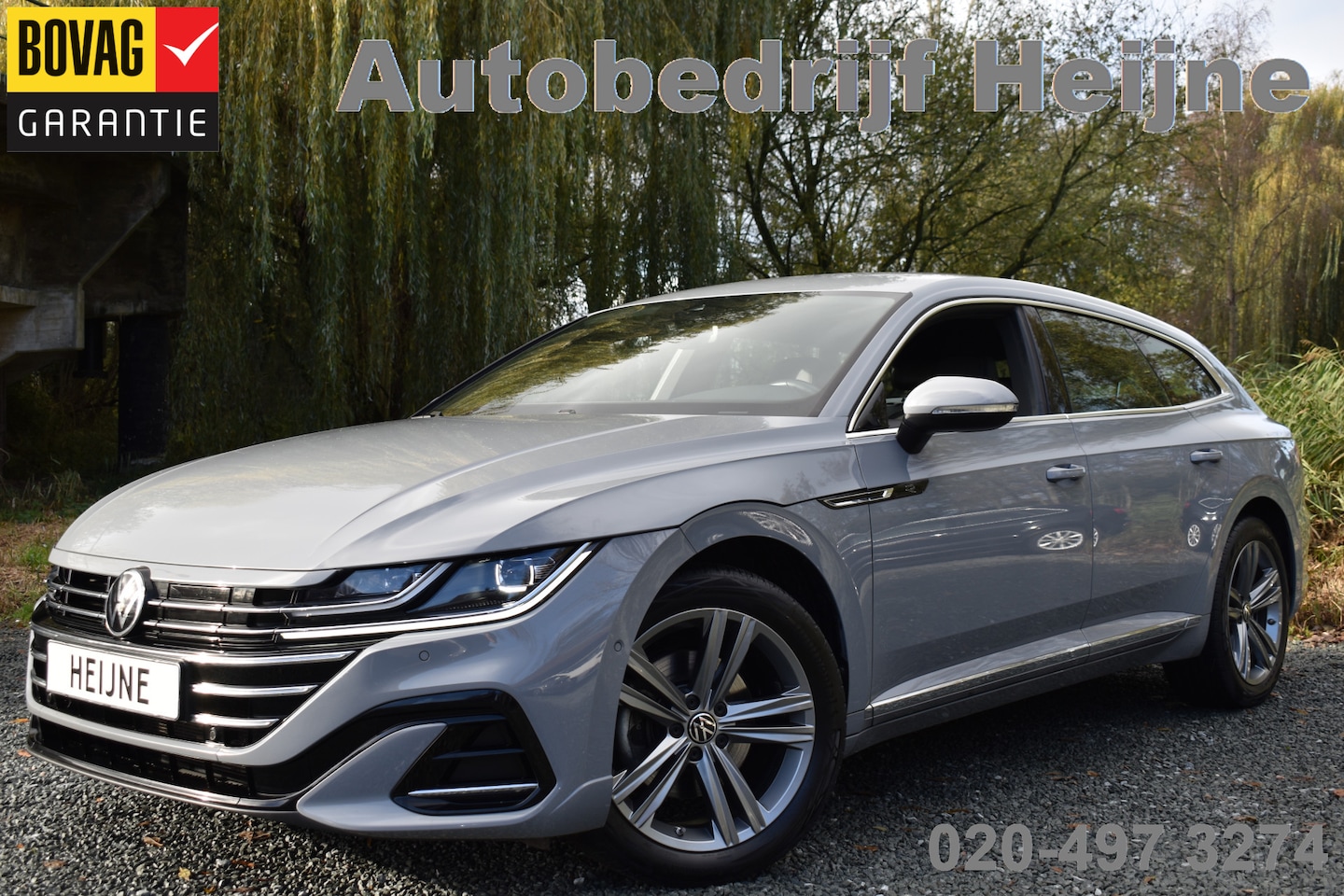 Volkswagen Arteon Shooting Brake - eHYBRID 218PK DSG R-LINE BUSINESS+ VIRTUAL/CAMERA/VELOURS - AutoWereld.nl