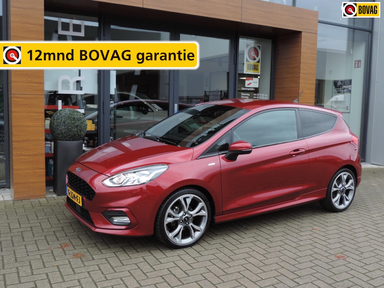 Ford Fiesta - 1.0-T 140PK ST-Line | Winterpack | 18” | ECC | CarPlay | Priv.glas | Cruise contr | PDC | - AutoWereld.nl