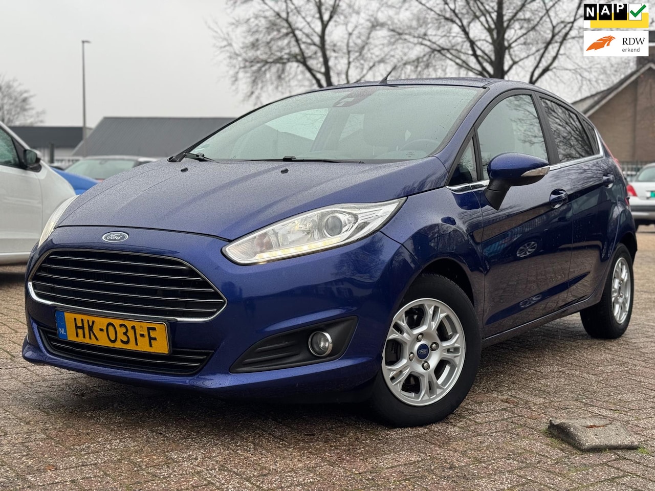 Ford Fiesta - 1.5 TDCi Titanium AIRCO CRUISE CTRL PDC LED KEY LESS GO STOELVERW - AutoWereld.nl