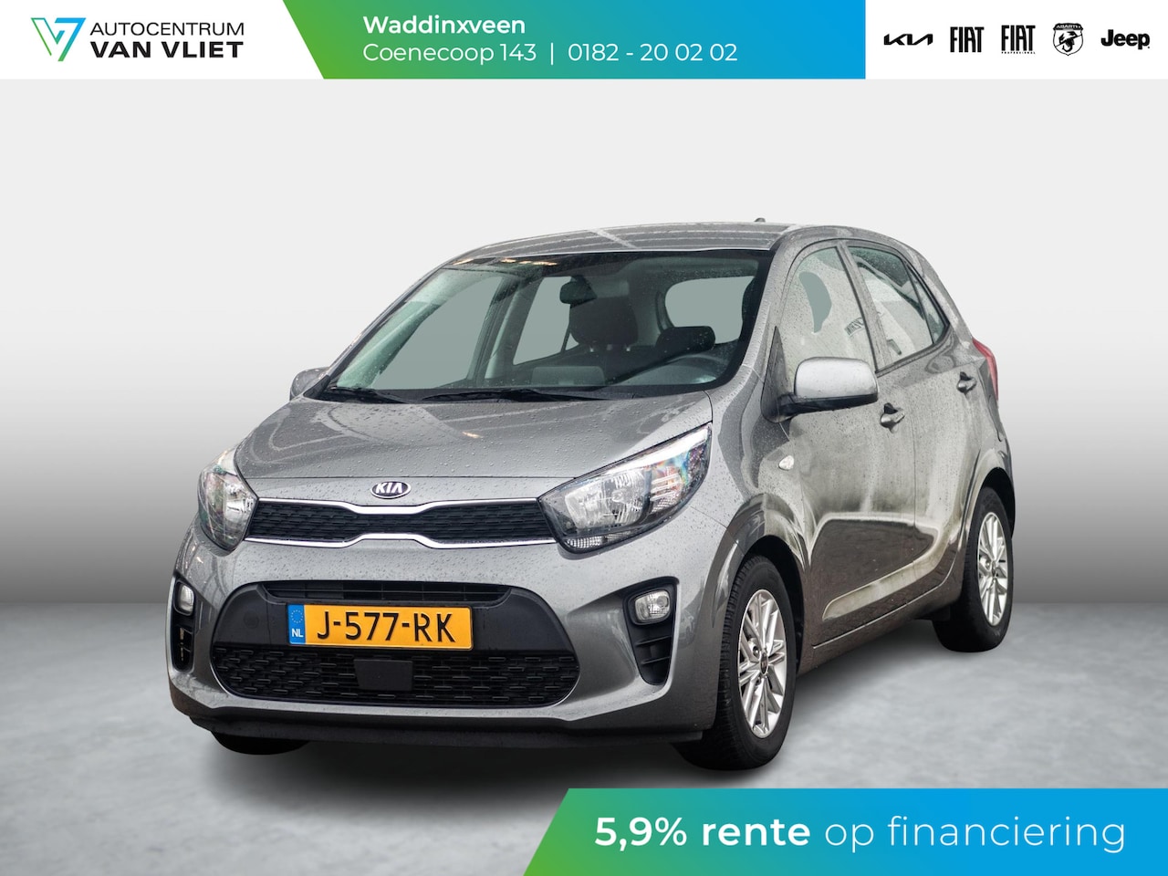 Kia Picanto - 1.0 DPi DynamicLine l apple car play en android auto l achteruitrijcamera l - AutoWereld.nl