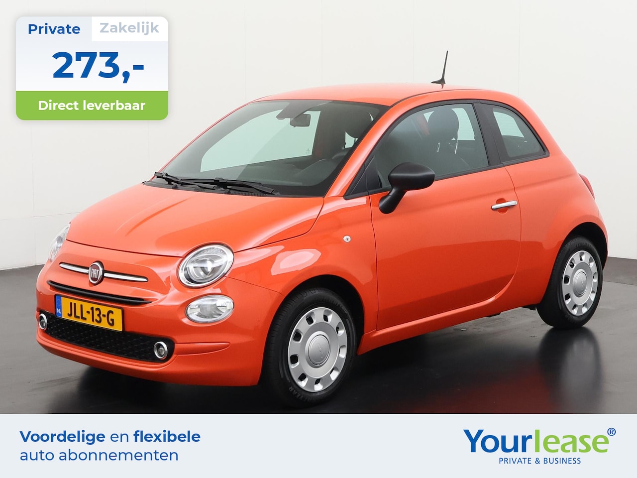 Fiat 500 - 1.0 Hybrid | All-in 273,- Private Lease | Direct uit voorraad - AutoWereld.nl