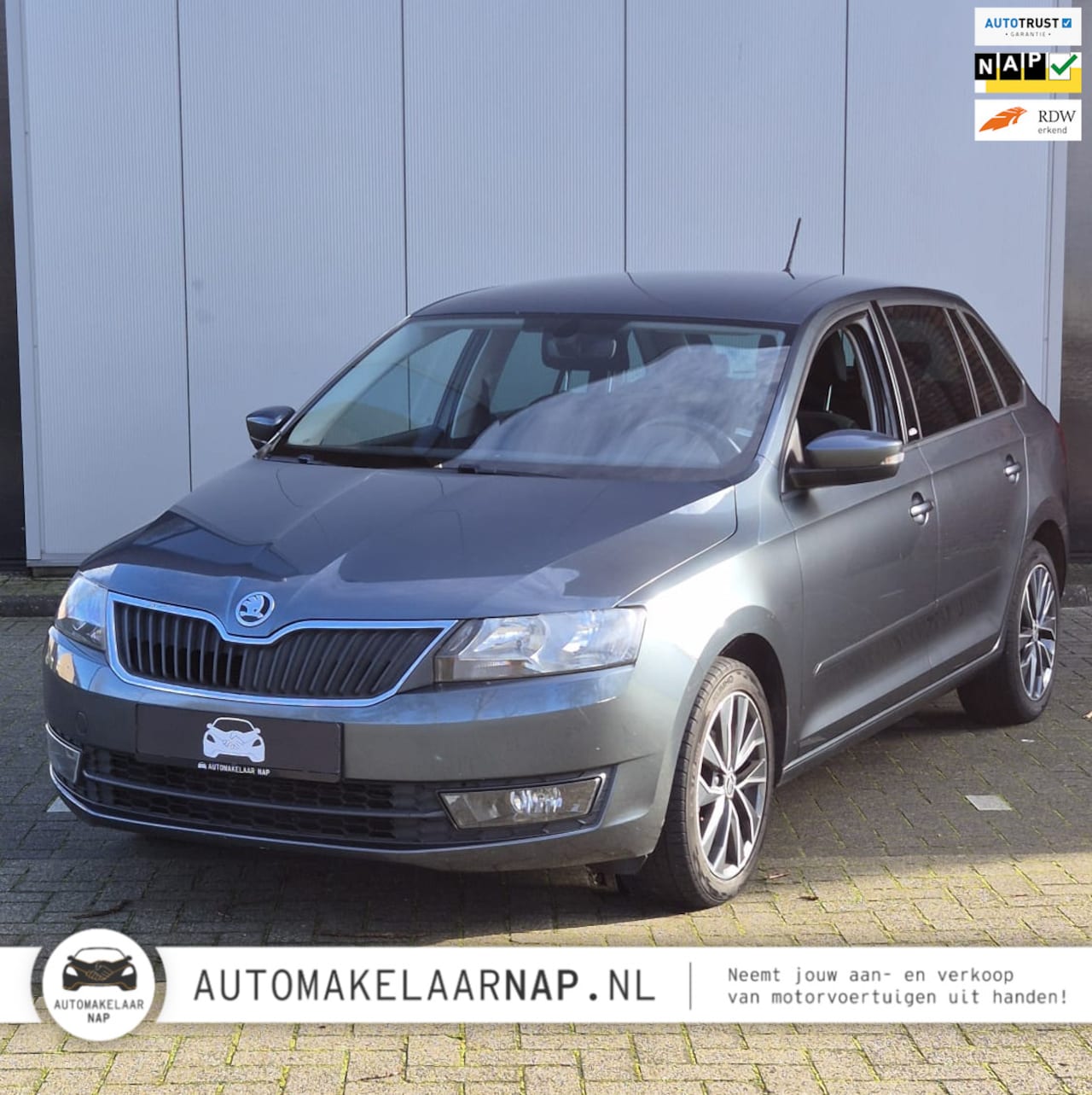 Skoda Rapid Spaceback - 1.2 TSI Greentech Edition / Automaat / Org. NL / Onderhoudsbeurt / Rijklaar- Prijs / - AutoWereld.nl