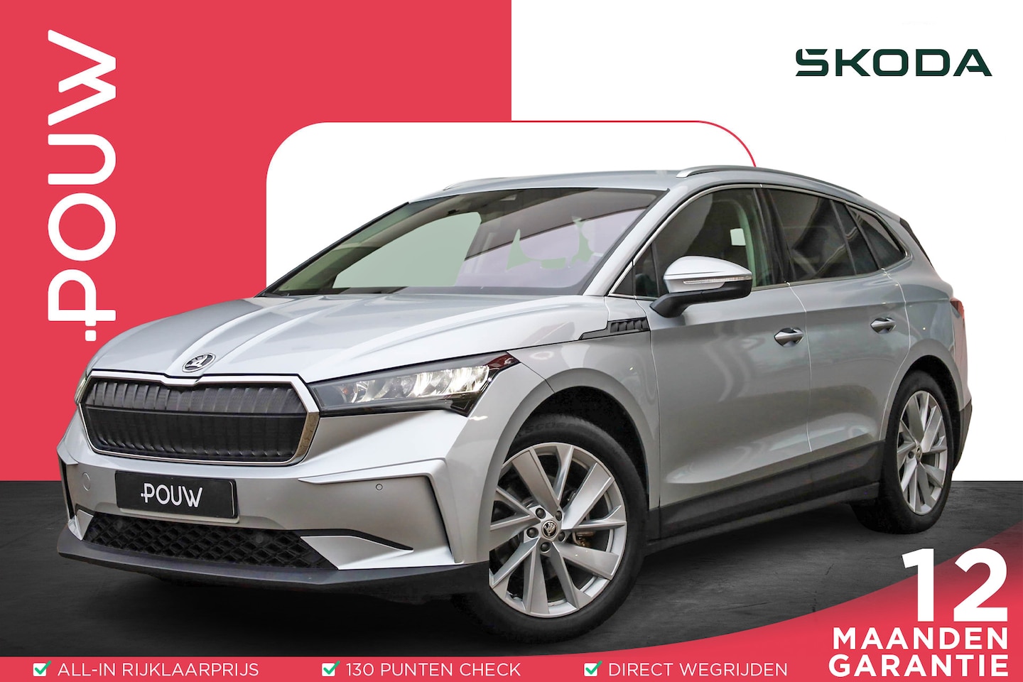 Skoda Enyaq iV - 60 180pk Sportline | SoH 93% | Achteruitrijcamera | Stoelverwarming Voor & Achter | Smartl - AutoWereld.nl