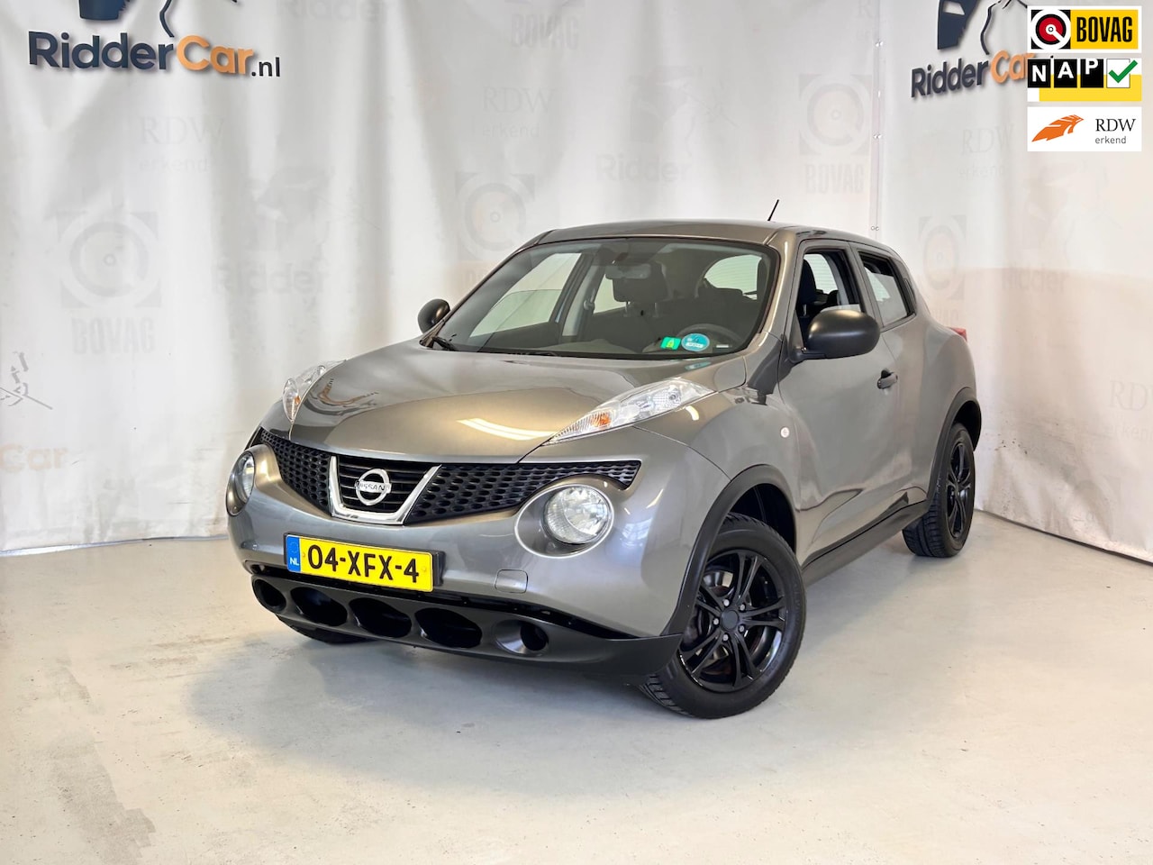 Nissan Juke - 1.6 Visia|1E EIG|NAP|PARK SENS|AIRCO|ELEK RAMEN|APK 01-2027| - AutoWereld.nl