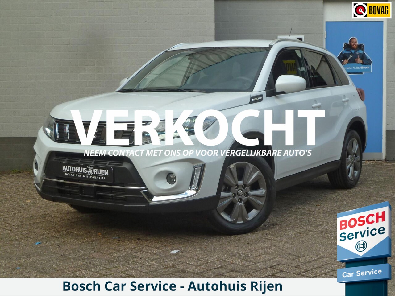 Suzuki Vitara - 1.4 Boosterjet Select Smart Hybrid 140PK|Camera|Blindspot|Adaptive-Cruise|Afn.Trekhaak|App - AutoWereld.nl