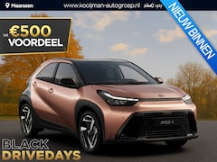 Toyota Aygo X - Hybrid 115 play €23.250, - RIJKLAAR Nu €500, - voordeel Nu extra scherp geprijsd