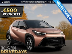 Toyota Aygo X - Hybrid 115 play €23.250, - RIJKLAAR Nu €500, - voordeel Nu extra scherp geprijsd