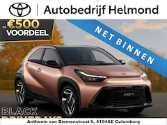 Toyota Aygo X - Hybrid 115 play €23.250, - RIJKLAAR Nu €500, - voordeel Nu extra scherp geprijsd
