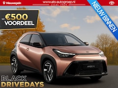 Toyota Aygo X - Hybrid 115 play €23.250, - RIJKLAAR Nu €500, - voordeel Nu extra scherp geprijsd