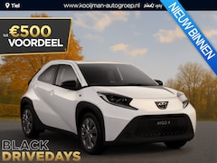 Toyota Aygo X - 1.0 VVT-i MT Play €20.750, - RIJKLAAR Nu €500, - voordeel Nu extra scherp geprijsd