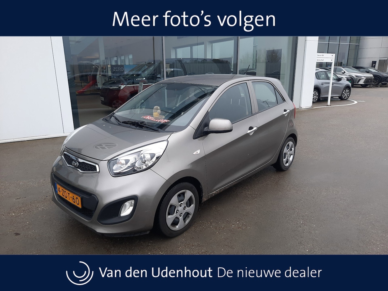 Kia Picanto - 1.0 CVVT BusinessLine / Airco / Multifunctioneel stuur - AutoWereld.nl