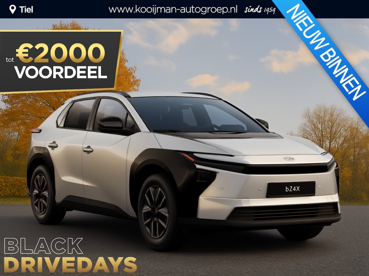 Toyota bZ4X - Active Limited Edition 58 kWh €37.995,- RIJKLAAR! Nu €2.000,- voordeel! Nu extra scherp ge - AutoWereld.nl