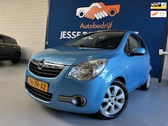 Opel Agila - 1.0 Enjoy / bj.2008 / kleur: blauw / Airco / Sportvelgen / Stereo / APK tot 11/2026 en NAP