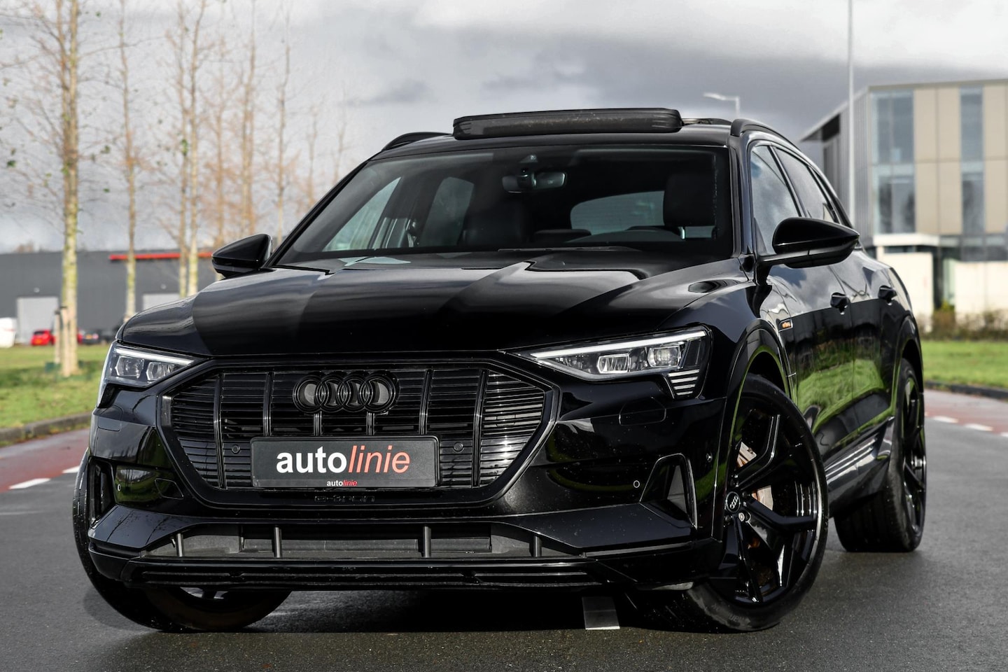 Audi e-tron - E-tron 55 quattro S-Line 95 kWh. Pano, Luchtvering, Leder, Camera, Dodeh, CarPlay! - AutoWereld.nl